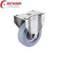 125mm Medium Duty Rotating Castor with TPR Wheel (stainless steel)